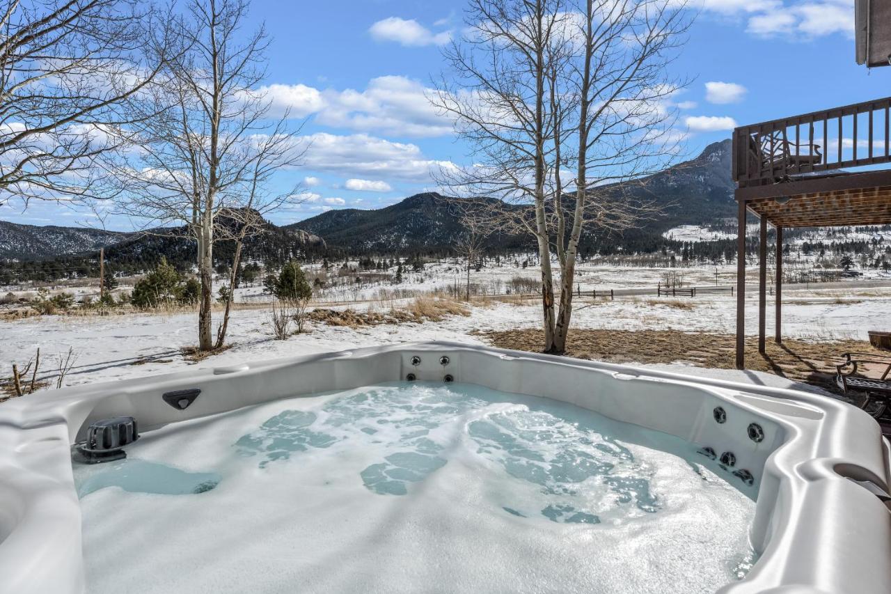 Lily Mountain Lodge - Amazing Mountains Views, Private Hot Tub, Great Location Estes Park Eksteriør billede